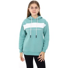 Angelos Girls Kız Çocuk Garnili Kapüşonlu Sweatshirt Hoodie 7-13 Yaş LX275