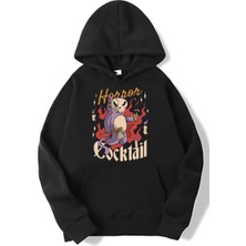 BRZ Collection Oversize Halloween Coctail Hoodie