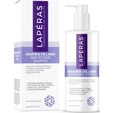 Laperas Besleyici Onarıcı ve Dökülme Karşıtı Keratin & Collagen Saç Bakım Şampuanı 400 ml