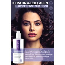 Laperas Besleyici Onarıcı ve Dökülme Karşıtı Keratin & Collagen Saç Bakım Şampuanı 400 ml