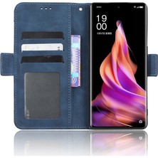 Seniee Oppo Reno 9 5g Kart Yuvalı Deri Telefon Kılıfı (Yurt Dışından)