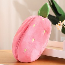 Ninglongrankai 20CM Çocuklar Günü Hediyesi Çilek Tavşan Peluş Oyuncak - Pembe (Yurt Dışından)