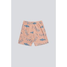 Babokah (Kids Boy) Surf Baskılı Erkek Çocuk Şort