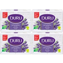 Duru Saf & Doğal Lavanta 16 Adet Beyaz Kalıp Sabun 4x600gr