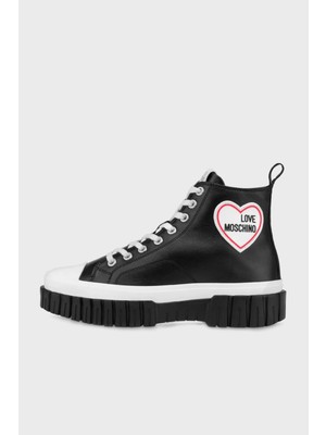 Love Moschino  Deri Bilekli Sneaker Kadın Ayakkabı JA15595G1GIA0000