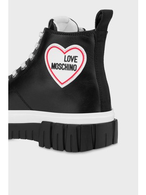 Love Moschino  Deri Bilekli Sneaker Kadın Ayakkabı JA15595G1GIA0000