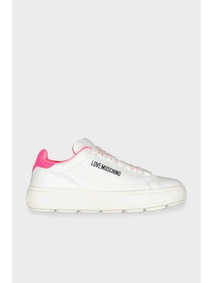 Love Moschino Logolu Deri Sneaker Kadın Ayakkabı JA15374G1GIA410A