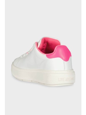 Love Moschino Logolu Deri Sneaker Kadın Ayakkabı JA15374G1GIA410A