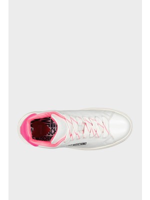 Love Moschino Logolu Deri Sneaker Kadın Ayakkabı JA15374G1GIA410A