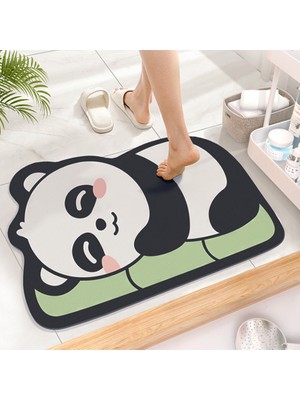 Shenzhen Xin Xin Şirin Diatom Süper Emici Banyo Mat Cartoonjee - Slip Quick - Bath Mat Mat Kat Mat (Yurt Dışından)