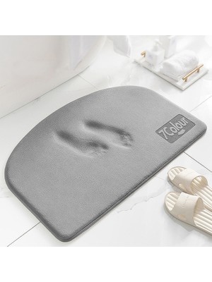 Shenzhen Xin Xin 1pcs Süper Absorbent Bath Mat Memory Foam Karpeti Kıçırmayan Bathroom Rug Bat (Yurt Dışından)