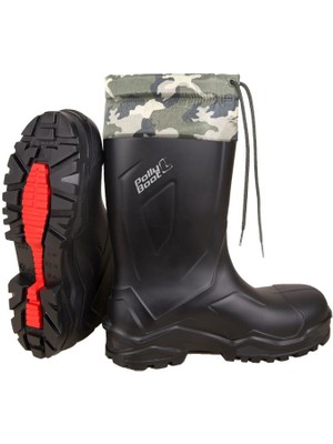 Polly Boot x Rigger K.haki /siyah (Boğazlı) Çizme