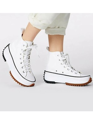 Prego Run Platform Bilekli Ayakkabı Beyaz