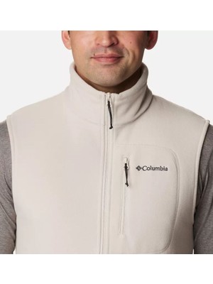 Columbia Fast Trek Fleece Vest Erkek Polar Yelek Ekru AM1056-278