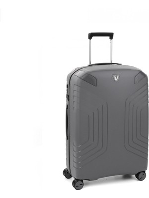 Roncato Unisex Valiz 57612020 Roncato Ypsilon 4.0 Trolley Grande Eco Piombo 78X52X27