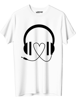 Vexshirt Erkek Aşk Temalı Regular  Tişört