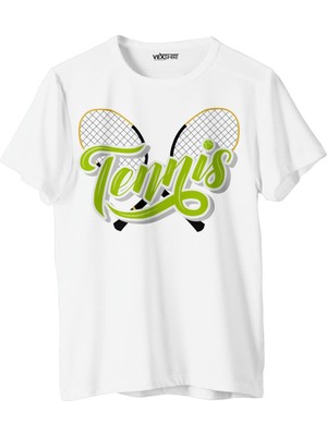 Vexshirt Kadın Tenis Temalı Regular  Tişört