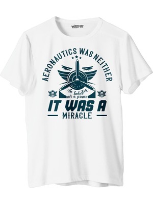 Vexshirt Kadın Havacılık Temalı Regular  Tişört