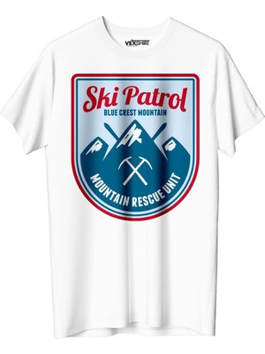 Vexshirt Erkek Kayak Temalı Regular  Tişört