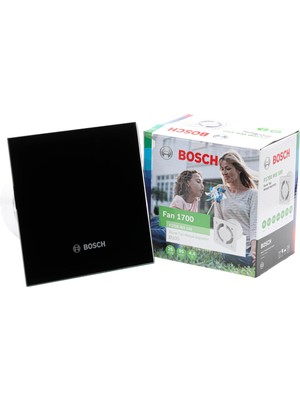 Bosch F1700 DP100 Parlak Siyah Sessiz Banyo Aspiratörü-Fanı 95M3H