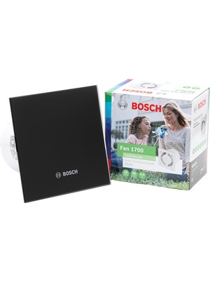 Bosch F1700 Ws DP100 Mat Siyah Sessiz Banyo Aspiratörü-Fanı 95M3H