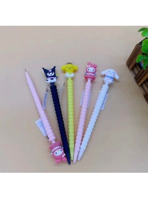 Piraye Gift Sanrio Karakterleri 4 Lü Uçlu Kalem Set