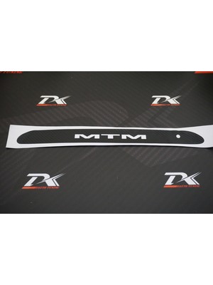 Dk Vw Volkswagen Mtm Golf Mk6 Mk7 Polo Tiguan Karbon Fiber Stop Lamba Filmi