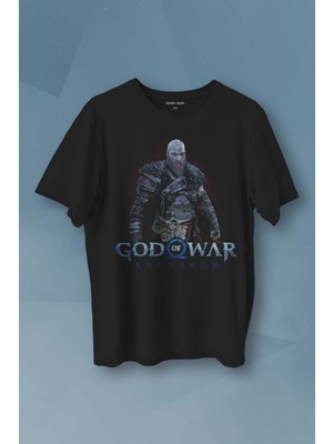 Kendim Seçtim Baskılı Erkek T-Shirt God Of War Ragnarok Gamer Oyun Tişört