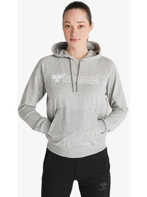 Hummel Hmlt-Nonı 2.0 Hoodıe Kadın Gri Sweatshirt 921559-2006