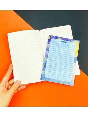 Giftmoda To Do List Yapılacak Listesi ve Dikişli Defter Seti Seri : 3