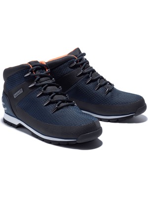 Timberland Euro Sprint Fabric Waterproof Erkek Lacivert Bot