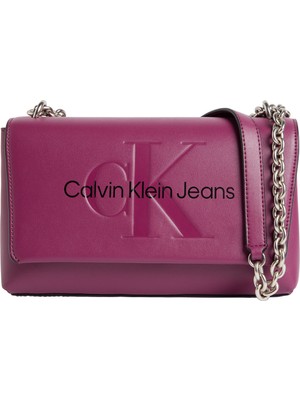 Calvin Klein Mor Kadın 17X25X6 Çapraz Çanta K60K607198