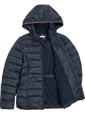 Tommy Hilfiger Mavi Kadın Mont WW0WW39581DW5