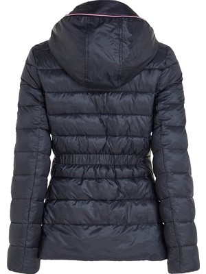 Tommy Hilfiger Mavi Kadın Mont WW0WW39581DW5