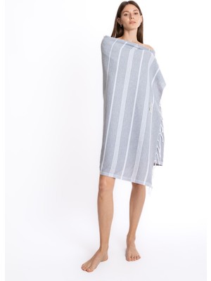 Sensomia Bella 90X190 cm 100% Pamuklu Peştamal Plaj Banyo Duş Deniz Havuz Yoga Modern Havlusu