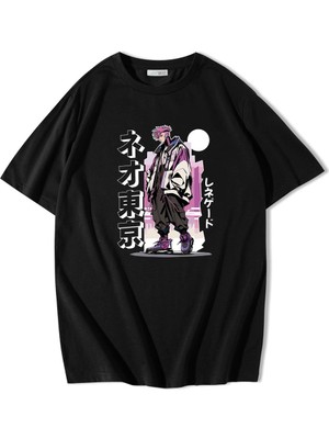 BRZ Collection Oversize Tokyo City Vs Man T-Shirt