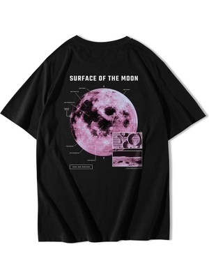 BRZ Collection Unisex Oversize Surface On The Moon T-Shirt