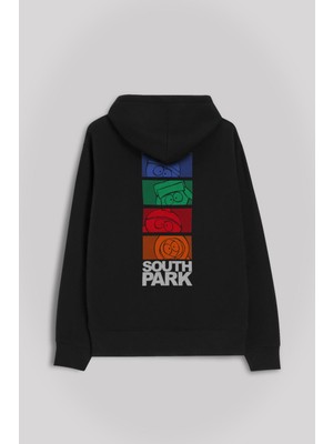 Kendim Seçtim South Park Kenny Cartman Kyle Stan Dizi Film Ön ve Arka Baskılı Sweatshirt Kapüşonlu Hoodie