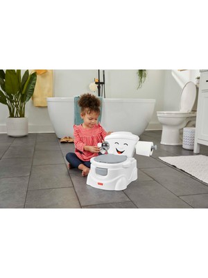 Fisher-Price Eğitici Eğlenceli Tuvalet (Türkçe), 18 - 36 aylık, HJC40