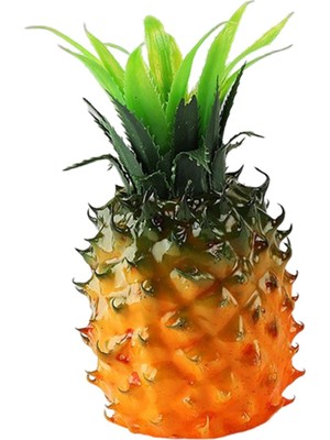 Salmoph Yapay Ananas Sahte Ananas Meyve Yaşam Gıda Oyuncakları Dekorasyonu (Yurt Dışından)