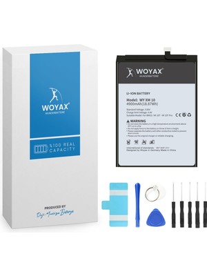 Woyax by Deji Xiaomi Mi 10t / 10t Pro Uyumlu Mucize Batarya / Bm53