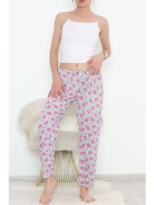 EGÇ Pazarı Pijama Altı Beyazpembe - 11549.1048.