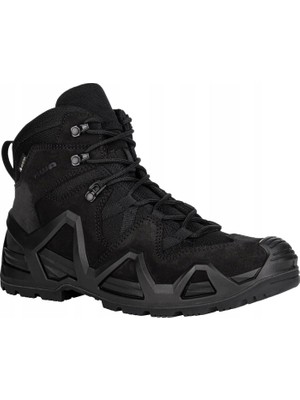 Lowa Zephyr Mk2 Gtx Mid Siyah Su Geçirmez Taktik Botlar GORE-TEX® Malzeme ile Dayanıklı
