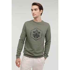 A10139842408010   Lumberjack Erkek Sweat Haki
