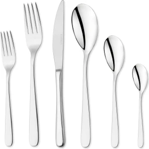 Hamburg 72 Parça Çatal Kaşık Bıçak Takımı Gümüş03