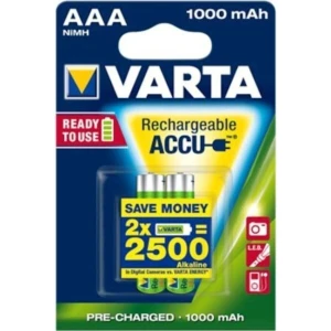 1000MAH Şarjlı Aaa Ince Pil