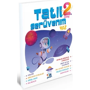 İlk Puan Yayınları 2. Sınıf Tatil Serüvenim Yaz Tatil Kitabı