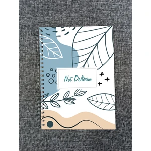 Tarihsiz Çizgili Not Defteri A5(15X21CM) Boyutunda 160 Sayfa
