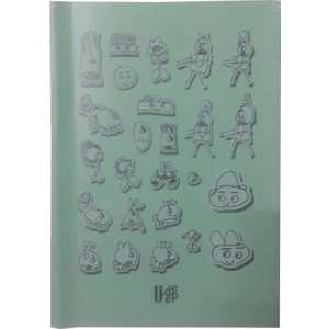 40 Yaprak Kareli Defter Plastik Kapak A-5 1 Adet Pp Kapak Küçük Boy Kareli Defter 40 Sayfa A5 Desenli Kapak