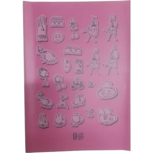 60 Yaprak Kareli Defter Plastik Kapak A-5 1 Adet Pp Kapak Küçük Boy Kareli Defter 60 Sayfa A5 Desenli Kapak